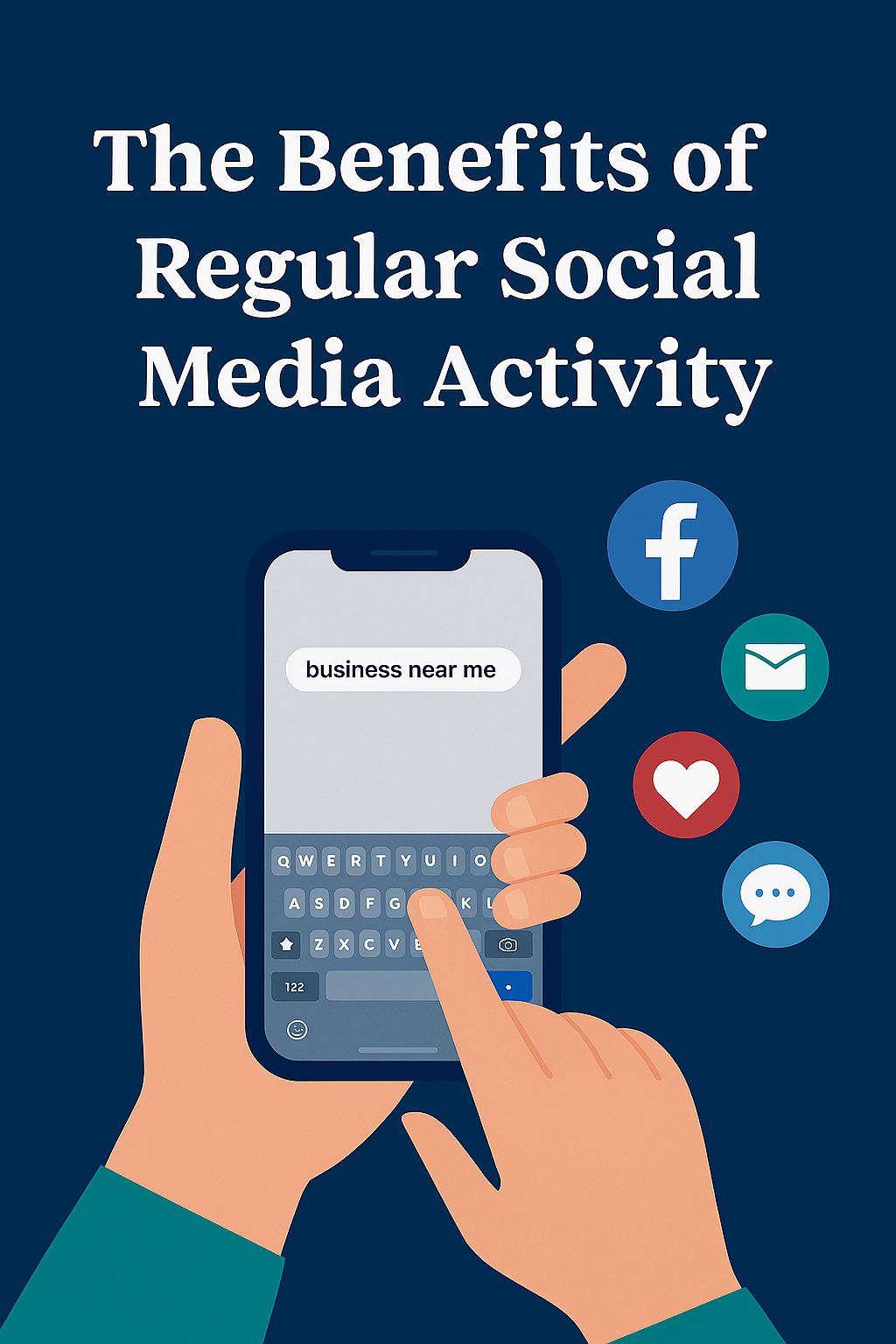 Benefits of regular social media activity